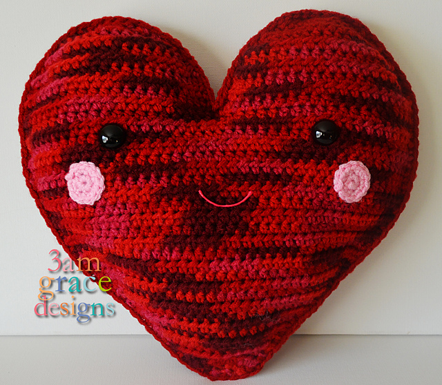 Heart Crochet Pattern Kawaii Cuddler®