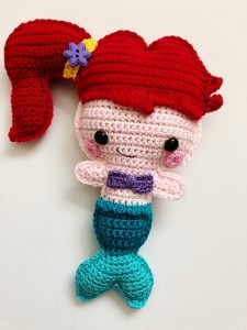 amigurumi mermaid free pattern