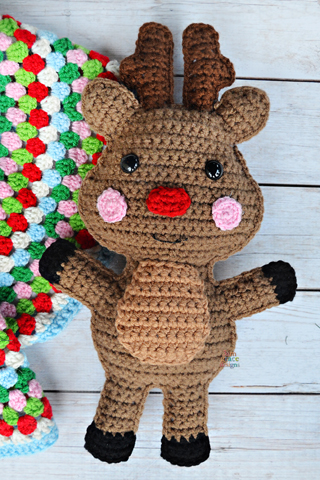 Reindeer Crochet Pattern Kawaii Cuddler®