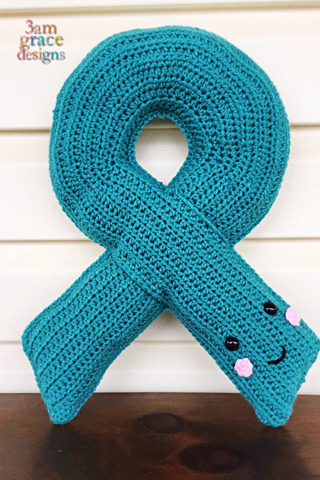 Awareness Ribbon Crochet Pattern Kawaii Cuddler