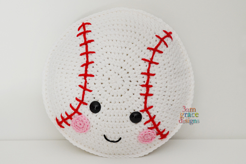 Baseball Crochet Pattern Kawaii Cuddler™