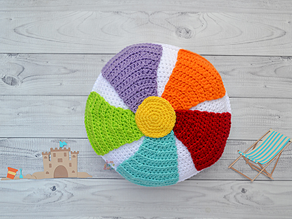 Beach Ball Crochet Pattern Kawaii Cuddler®