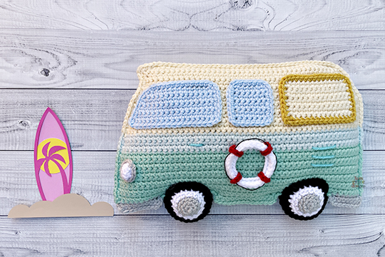 Beach Bus Crochet Pattern Kawaii Cuddler®