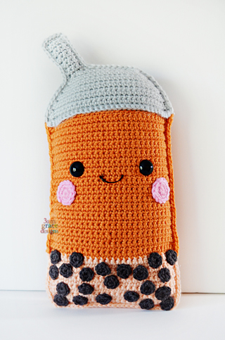 Wholesale Handmade Cute Shoulder Bag Crochet Knit Bubble Tea Boba Bag From  m.