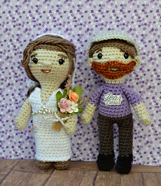 Brandon Farris & Co-Host Kelly Amigurumi – Crochet Pattern