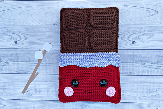 Chocolate Bar Crochet Pattern Kawaii Cuddler®