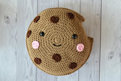 Chocolate Chip Cookie Crochet Pattern Kawaii Cuddler®