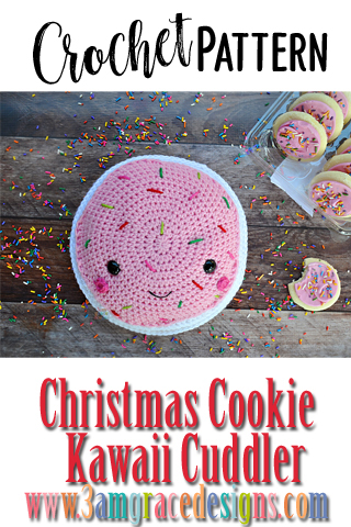 Christmas Pickle Kawaii Cuddler® Crochet Pattern – 3amgracedesigns