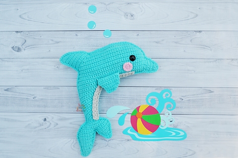 Dolphin Crochet Pattern – Kawaii Cuddler®