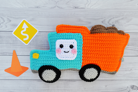 Dump Truck Crochet Pattern Kawaii Cuddler®