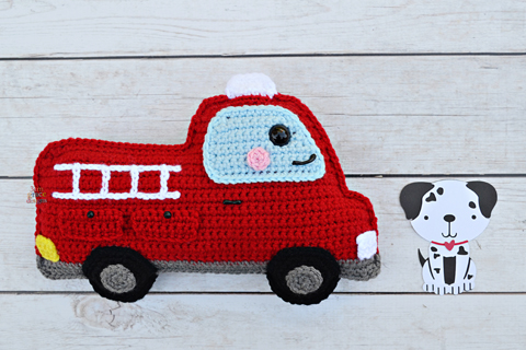 Fire Truck Crochet Pattern – Kawaii Cuddler®