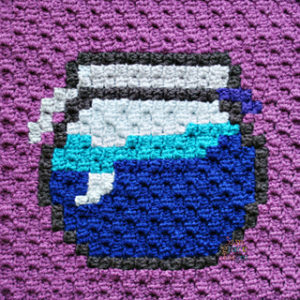 how to crochet a fortnite c2c graphgan our fortnite shield potion crochet pattern contains our week 15 graph for the graphgan crochet blanket based on the - llama de fortnite crochet