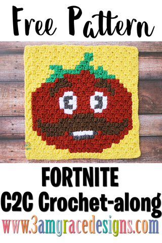 fortnite c2c crochet along week 6 fortnite c2c crochet along week 7 fortnite c2c crochet along week 8 - fortnite cross stitch pattern