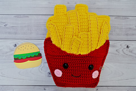 French Fries Crochet Pattern Kawaii Cuddler®