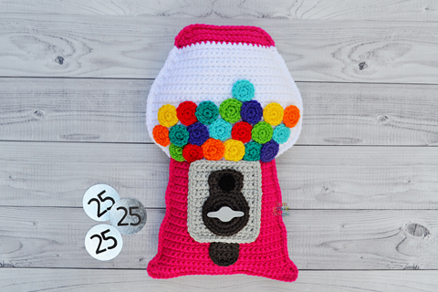 Gumball Machine Crochet Pattern Kawaii Cuddler®