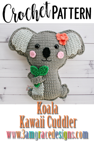 Four Leaf Clover Kawaii Cuddler® Crochet Pattern – 3amgracedesigns