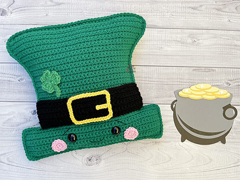 Leprechaun Hat Crochet Pattern Kawaii Cuddler®