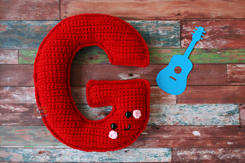 Letter G Alphabet Kawaii Cuddler® – Crochet Pattern