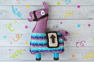 how to crochet a loot llama amigurumi cuddler pillow the perfect companion for your favorite fortnite fan our loot llama crochet pattern works up quickly - fortnite llama crochet pattern free