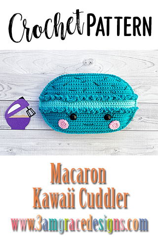 Toaster Pastry Kawaii Cuddler® Crochet Pattern – 3amgracedesigns