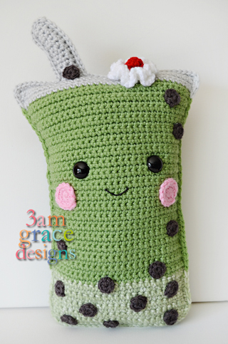 Milkshake Kawaii Cuddler® Crochet Pattern – 3amgracedesigns