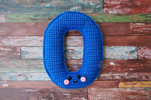 Number 0 Zero Kawaii Cuddler® – Crochet Pattern