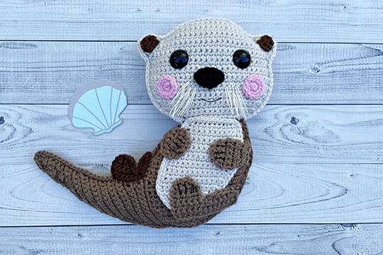 Otter Crochet Pattern Kawaii Cuddler®