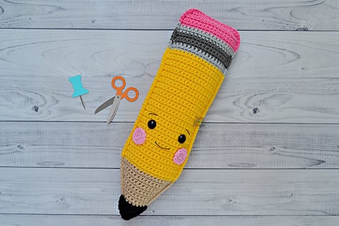 Pencil Crochet Pattern Kawaii Cuddler®