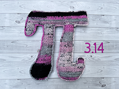 Pi Symbol Crochet Pattern Kawaii Cuddler®