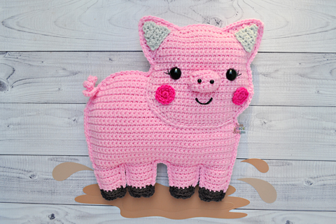 Pig Crochet Pattern Kawaii Cuddler®