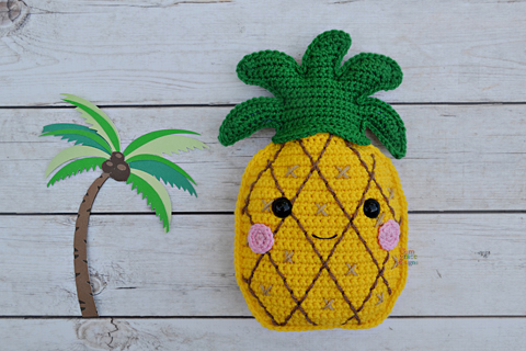 Pineapple Crochet Pattern – Kawaii Cuddler®