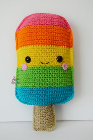 Popsicle Crochet Pattern Kawaii Cuddler®
