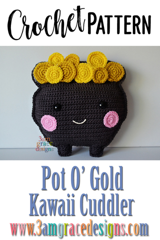 Potato Kawaii Cuddler® - Free Crochet Pattern - 3amgracedesigns