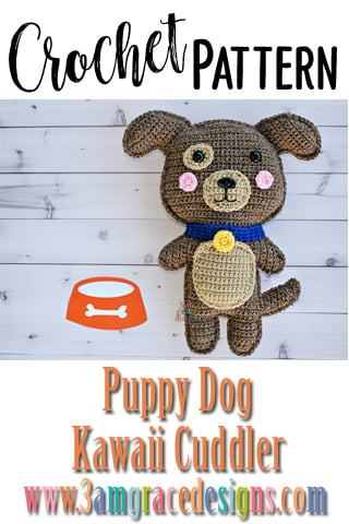 Potato Kawaii Cuddler® - Free Crochet Pattern - 3amgracedesigns