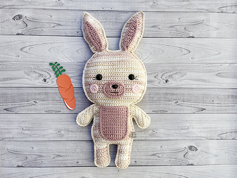 Rabbit Crochet Pattern Kawaii Cuddler®