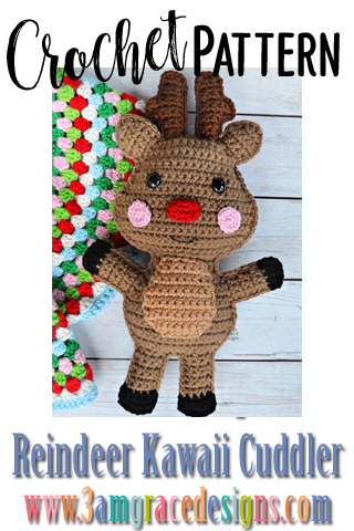 Starfish Kawaii Cuddler® Crochet Pattern – 3amgracedesigns