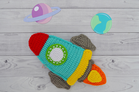 Rocket Crochet Pattern Kawaii Cuddler®