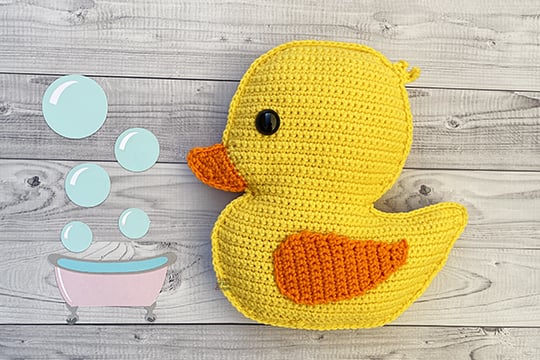 Rubber Ducky Crochet Pattern Kawaii Cuddler®