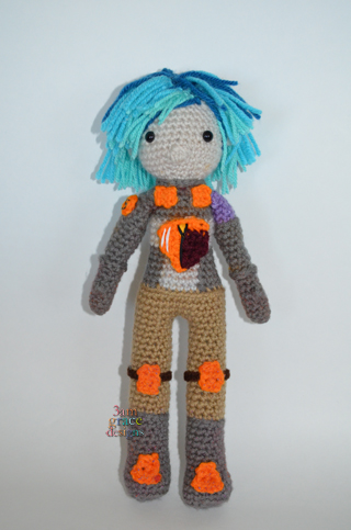 Star Wars Rebels Sabine Wren Crochet Pattern