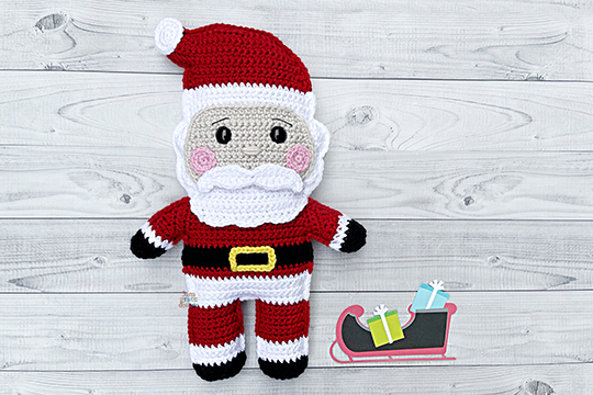 Santa Claus Crochet Pattern Kawaii Cuddler®