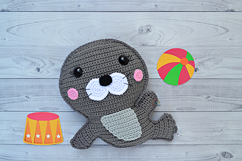 Seal Crochet Pattern Kawaii Cuddler®