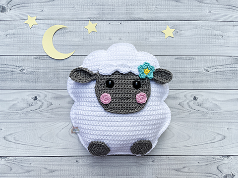 Sheep Crochet Pattern Kawaii Cuddler®