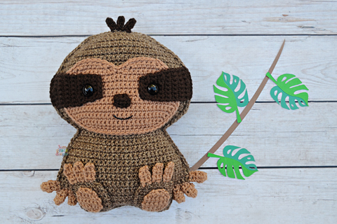 Sloth Crochet Pattern – Kawaii Cuddler®