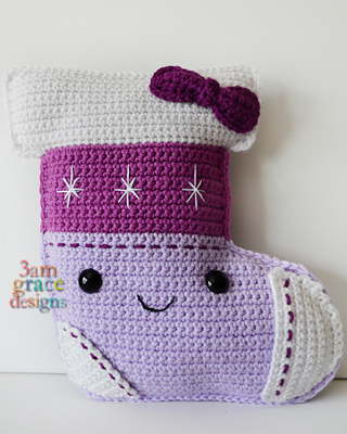 Stocking Crochet Pattern Kawaii Cuddler®