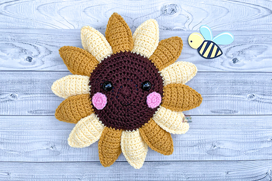 Sunflower Crochet Pattern Kawaii Cuddler®