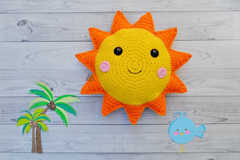 Free Sunshine Crochet Pattern Kawaii Cuddler®