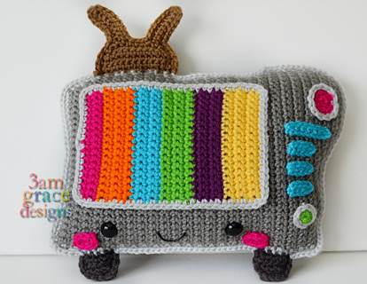 Television Crochet Pattern Kawaii Cuddler®