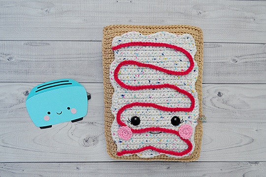 Toaster Pastry Crochet Pattern Kawaii Cuddler®