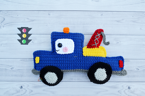Tow Truck Crochet Pattern – Kawaii Cuddler®