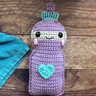 Water Bottle Crochet Pattern Kawaii Cuddler®